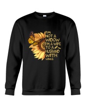 Im A Wife To A Husband With Wings Crewneck Sweatshirt thumbnail