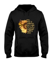 Im A Wife To A Husband With Wings Hooded Sweatshirt thumbnail