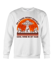 On A Dark Desert Highway Crewneck Sweatshirt thumbnail