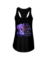 Im A Wife Ladies Flowy Tank tile
