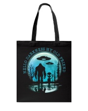 Hello Darkness My Old Friend Tote Bag tile