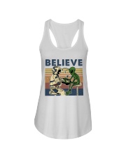Believe In Alien Ladies Flowy Tank tile