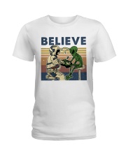 Believe In Alien Ladies T-Shirt tile
