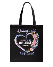 Daddys Girl I Used To Be His Angel Tote Bag thumbnail