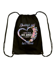 Daddys Girl I Used To Be His Angel Drawstring Bag thumbnail