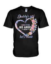 Daddys Girl I Used To Be His Angel V-Neck T-Shirt thumbnail