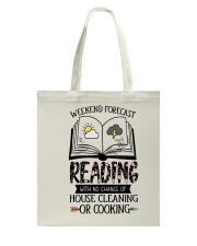Weekend Forecast Reading Tote Bag thumbnail