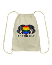Be Yourself Drawstring Bag thumbnail