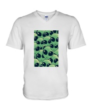 Believe Aliens V-Neck T-Shirt thumbnail
