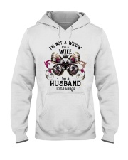 Im Not A Widow Im A Wife Hooded Sweatshirt thumbnail