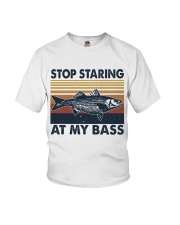 Stop Staring At My Bass Youth T-Shirt thumbnail