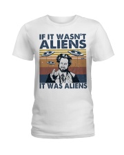 It Was Aliens Ladies T-Shirt thumbnail