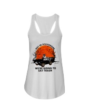 Eat Trash Ladies Flowy Tank tile