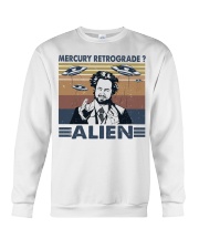 Mercury Retrograde Alien Crewneck Sweatshirt tile
