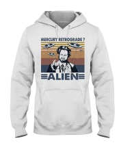 Mercury Retrograde Alien Hooded Sweatshirt tile