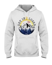 Get In Loser Hooded Sweatshirt front