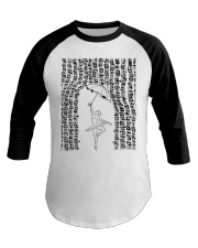 Ballet Music Baseball Tee thumbnail