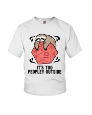 It Is To Peopley Outside Youth T-Shirt thumbnail