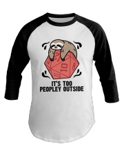 It Is To Peopley Outside Baseball Tee thumbnail