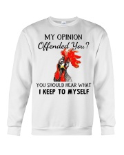 My Opinion Offended You Crewneck Sweatshirt tile