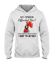 My Opinion Offended You Hooded Sweatshirt tile