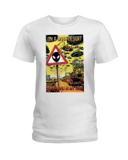 On A Dark Desert Highway Ladies T-Shirt thumbnail