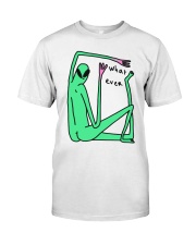 What Ever Funny Alien Classic T-Shirt front