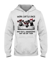 Work Cattle Once Hooded Sweatshirt tile
