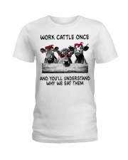 Work Cattle Once Ladies T-Shirt tile