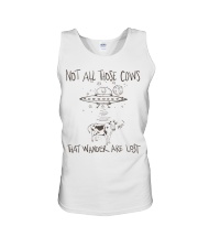 Not All Those Cows Are Lost Unisex Tank thumbnail