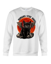 Humans Stay Away Crewneck Sweatshirt thumbnail