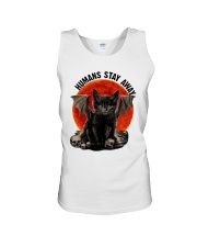 Humans Stay Away Unisex Tank thumbnail