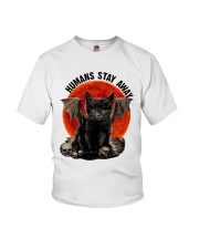 Humans Stay Away Youth T-Shirt thumbnail