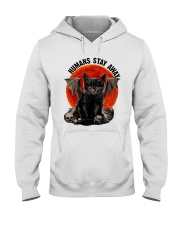 Humans Stay Away Hooded Sweatshirt thumbnail