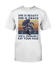 She Is Beauty Classic T-Shirt front