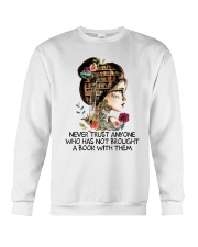 Never Trust Anyone Crewneck Sweatshirt thumbnail