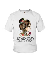 Never Trust Anyone Youth T-Shirt thumbnail