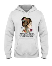 Never Trust Anyone Hooded Sweatshirt thumbnail