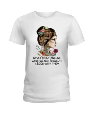 Never Trust Anyone Ladies T-Shirt thumbnail