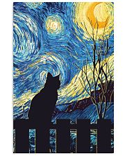 Cat Starry Night Art Poster 11x17 Poster front
