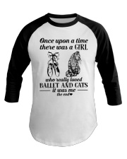 Once Upon A Time Ballet Baseball Tee thumbnail