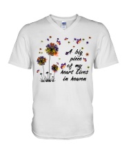 A Big Peace Of My Heart V-Neck T-Shirt tile