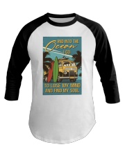 And Into The Ocean I Go Baseball Tee thumbnail