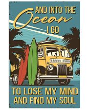 And Into The Ocean I Go 11x17 Poster front