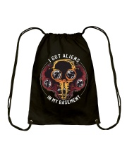 I Got Aliens Drawstring Bag thumbnail