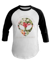 She Came From Outer Space Baseball Tee thumbnail