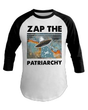 Zap The Patriarchy Baseball Tee thumbnail