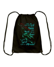 She Has The Soul Drawstring Bag thumbnail