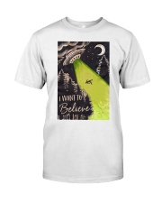I Want To Believe Classic T-Shirt thumbnail