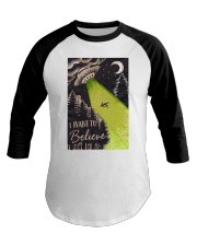 I Want To Believe Baseball Tee thumbnail